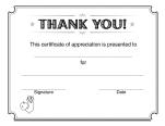 school reward certificates